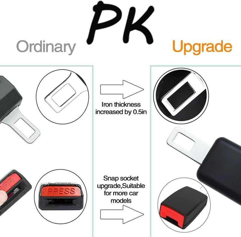 ๐ฅ Buy 1 Get 1 Free! ๐ 2025 Car Belt Buckle Extension โ Seat Belt Clips for Extra Comfort ๐