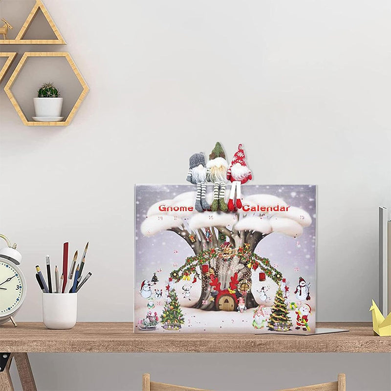 🎄 60% OFF NOW! 🎁 2025 Christmas Gnome Advent Calendar - 24 Surprise Doors with Festive Treats, Perfect Holiday Countdown for Kids & Families 🧙♂️✨