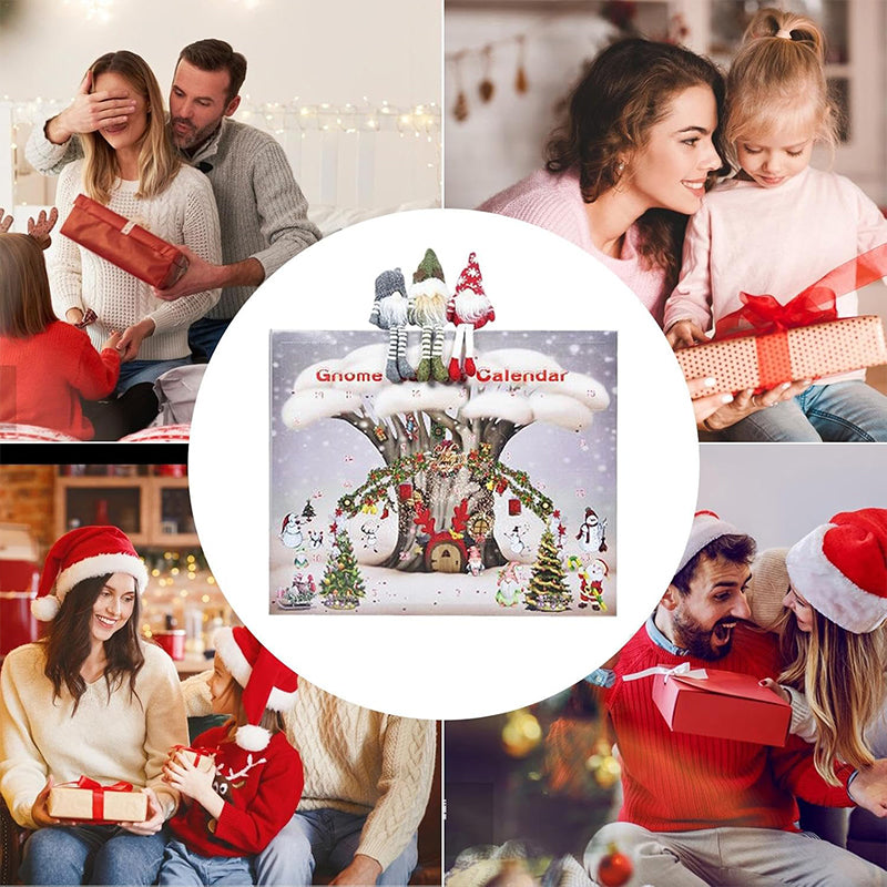 🎄 60% OFF NOW! 🎁 2025 Christmas Gnome Advent Calendar - 24 Surprise Doors with Festive Treats, Perfect Holiday Countdown for Kids & Families 🧙♂️✨
