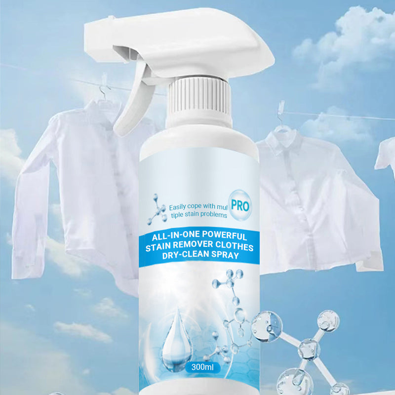 🎁🎁2025 Hot Sale 50% OFF💥All-in-One Powerful Stain Remover Clothes Dry-Clean Spray