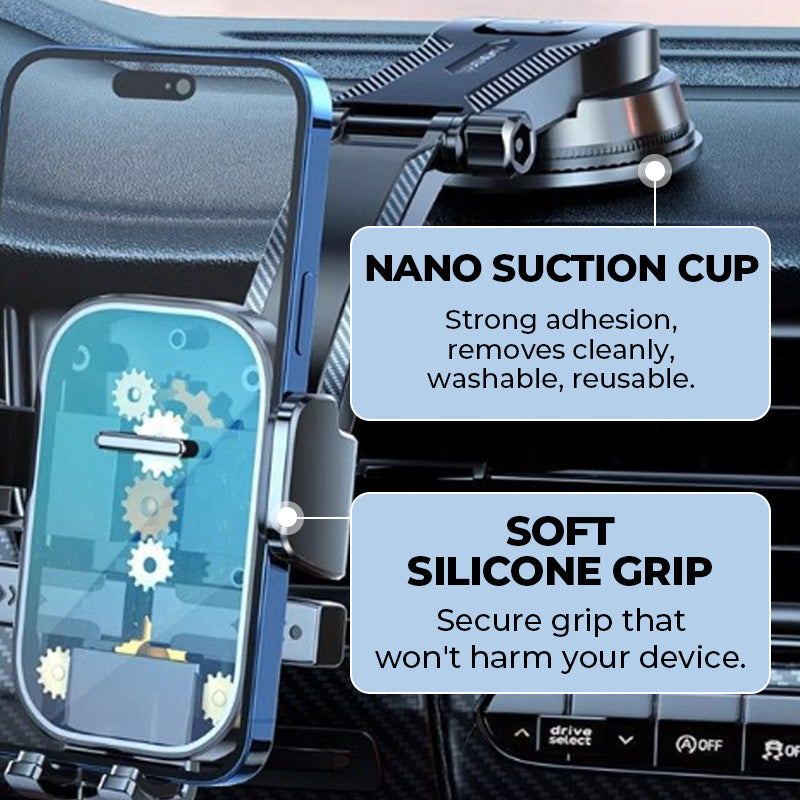 🔥Hot Sale ⏳Multifunctional Suction Cup Car Phone Holder