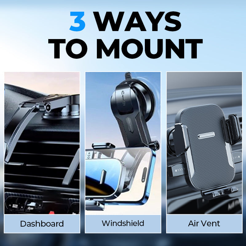 🔥Hot Sale ⏳Multifunctional Suction Cup Car Phone Holder