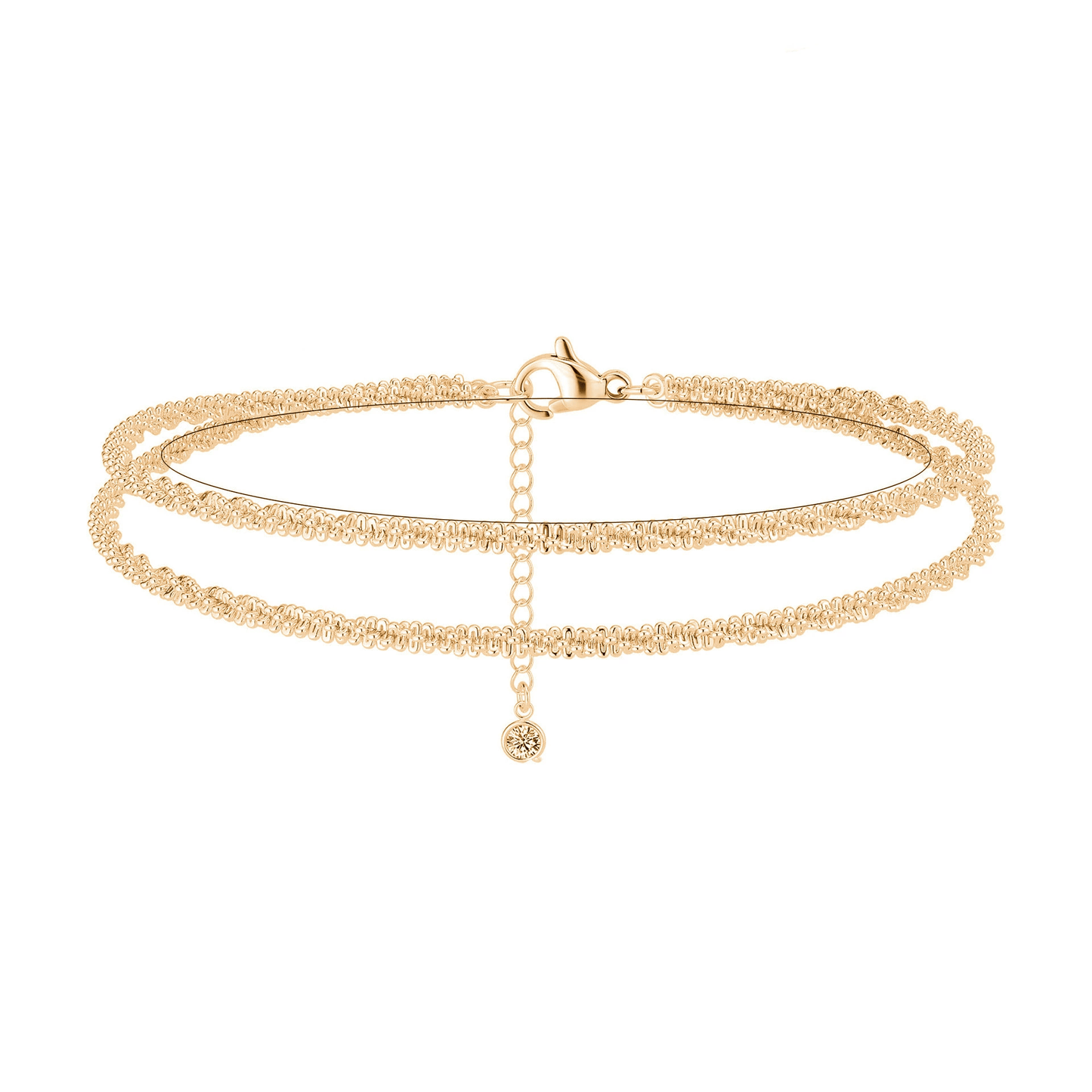 💜LAST DAY - BUY 1 GET 1 FREE💜Dainty Layered waterproof anklet