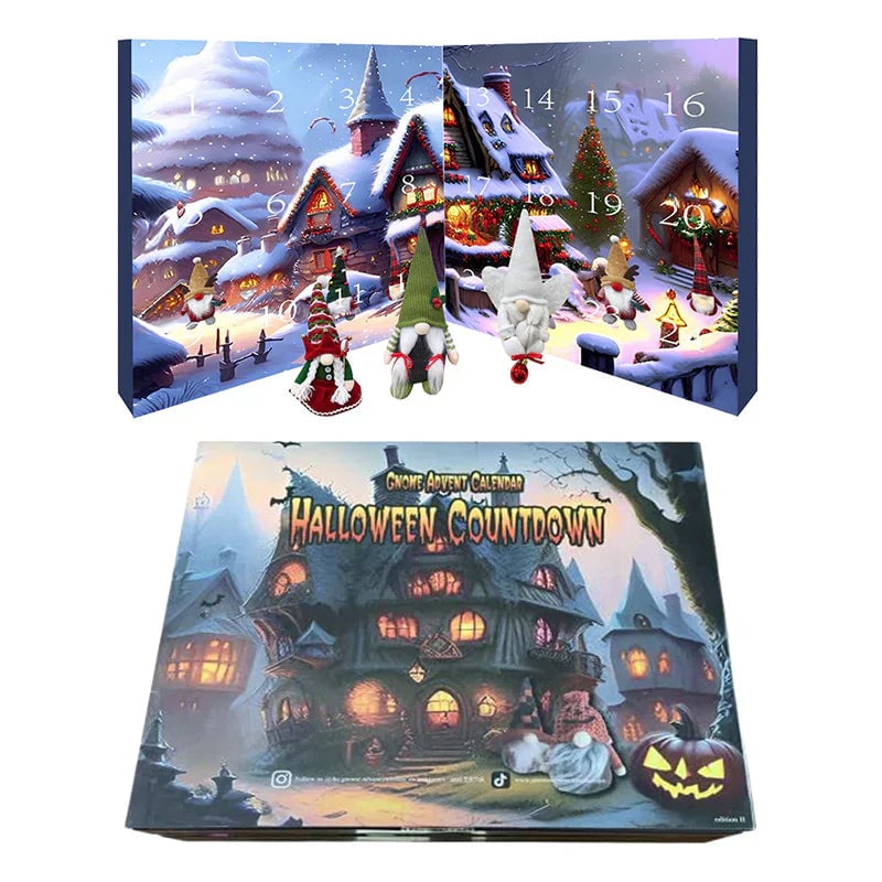 🎄 60% OFF NOW! 🎁 2025 Christmas Gnome Advent Calendar - 24 Surprise Doors with Festive Treats, Perfect Holiday Countdown for Kids & Families 🧙♂️✨