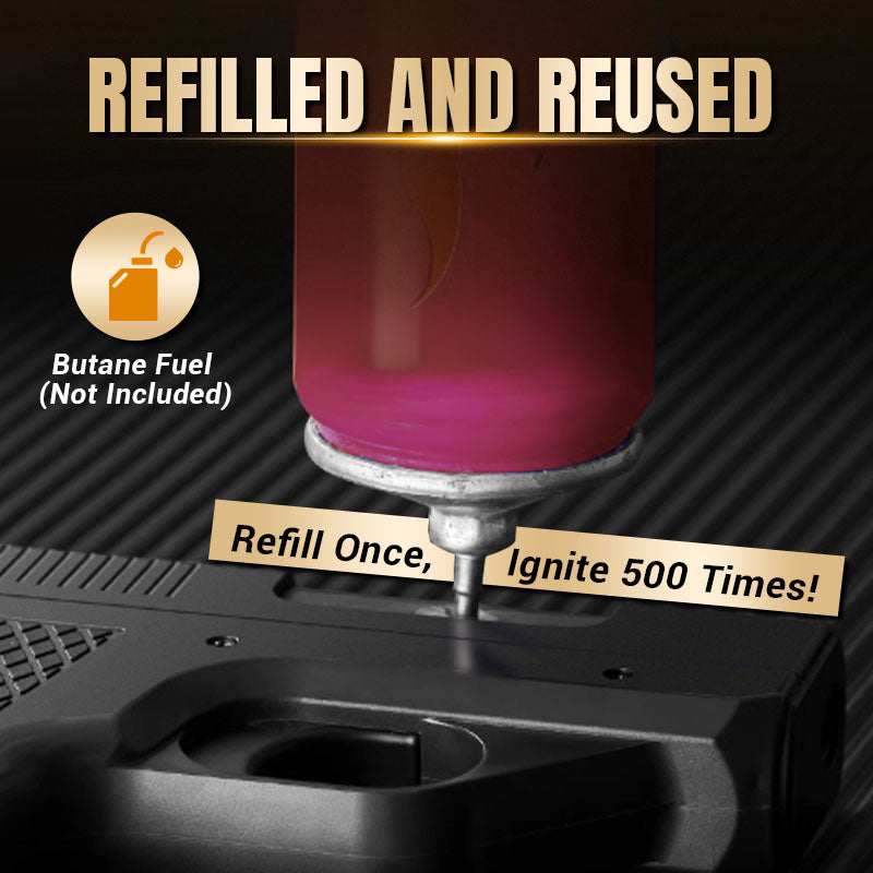 Cool Butane Pistol Torch Lighter