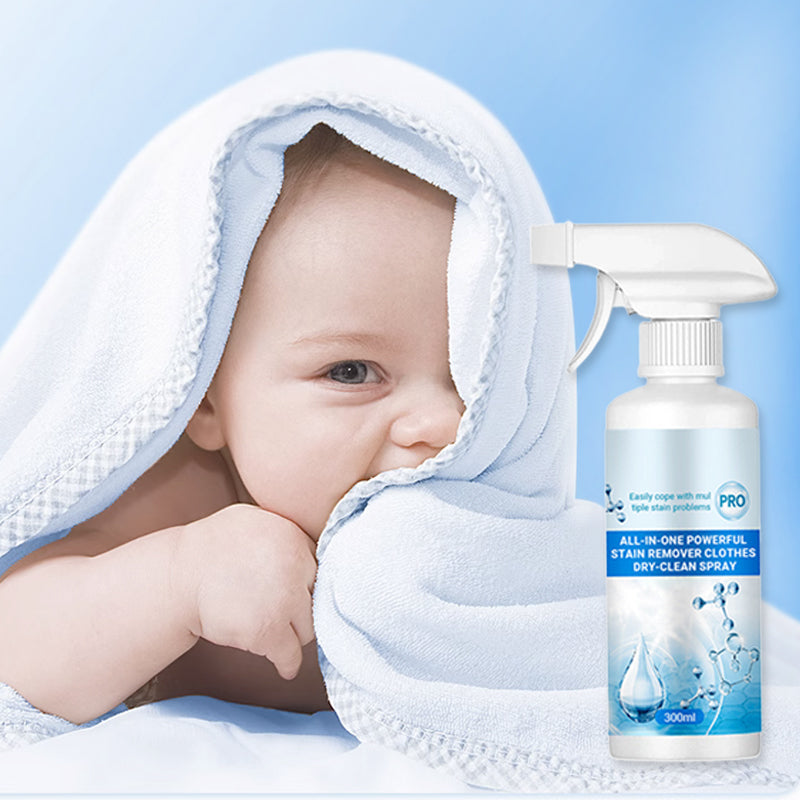 🎁🎁2025 Hot Sale 50% OFF💥All-in-One Powerful Stain Remover Clothes Dry-Clean Spray