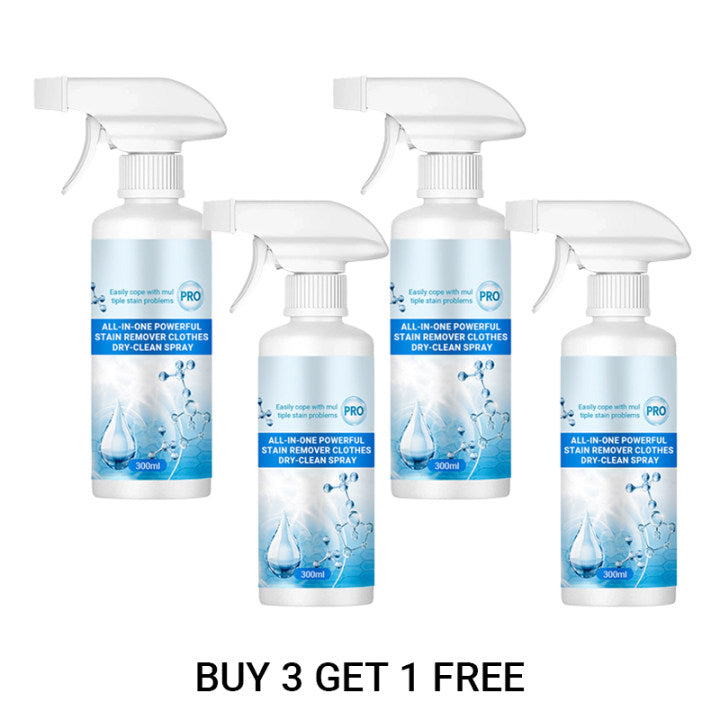 🎁🎁2025 Hot Sale 50% OFF💥All-in-One Powerful Stain Remover Clothes Dry-Clean Spray