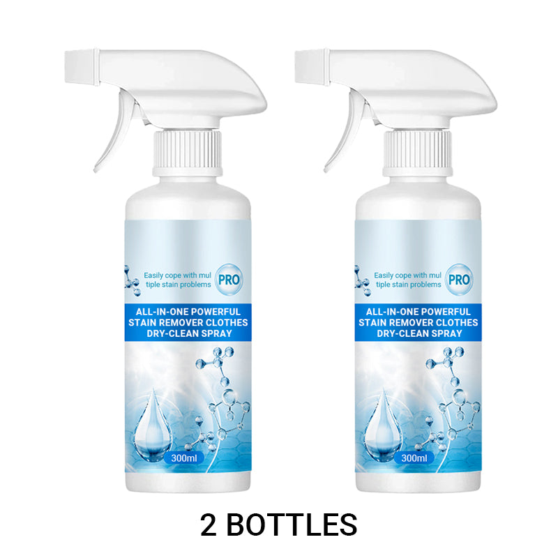 🎁🎁2025 Hot Sale 50% OFF💥All-in-One Powerful Stain Remover Clothes Dry-Clean Spray