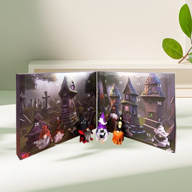🎄 60% OFF NOW! 🎁 2025 Christmas Gnome Advent Calendar - 24 Surprise Doors with Festive Treats, Perfect Holiday Countdown for Kids & Families 🧙♂️✨