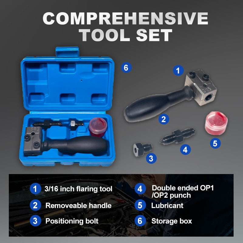 🏆Hot Sale Special⚡Universal Automotive Brake Pipe Flaring Tool Kit