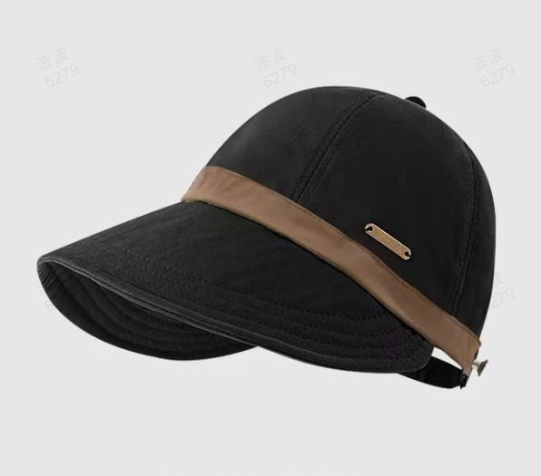 ✨Women’s UPF 50+ Elegant Foldable Sun Hat – Wide-Brim Cotton Bucket Hat with Neck Flap & Adjustable Strap 🌞🇬🇧 | Packable, Breathable & Beach-Ready