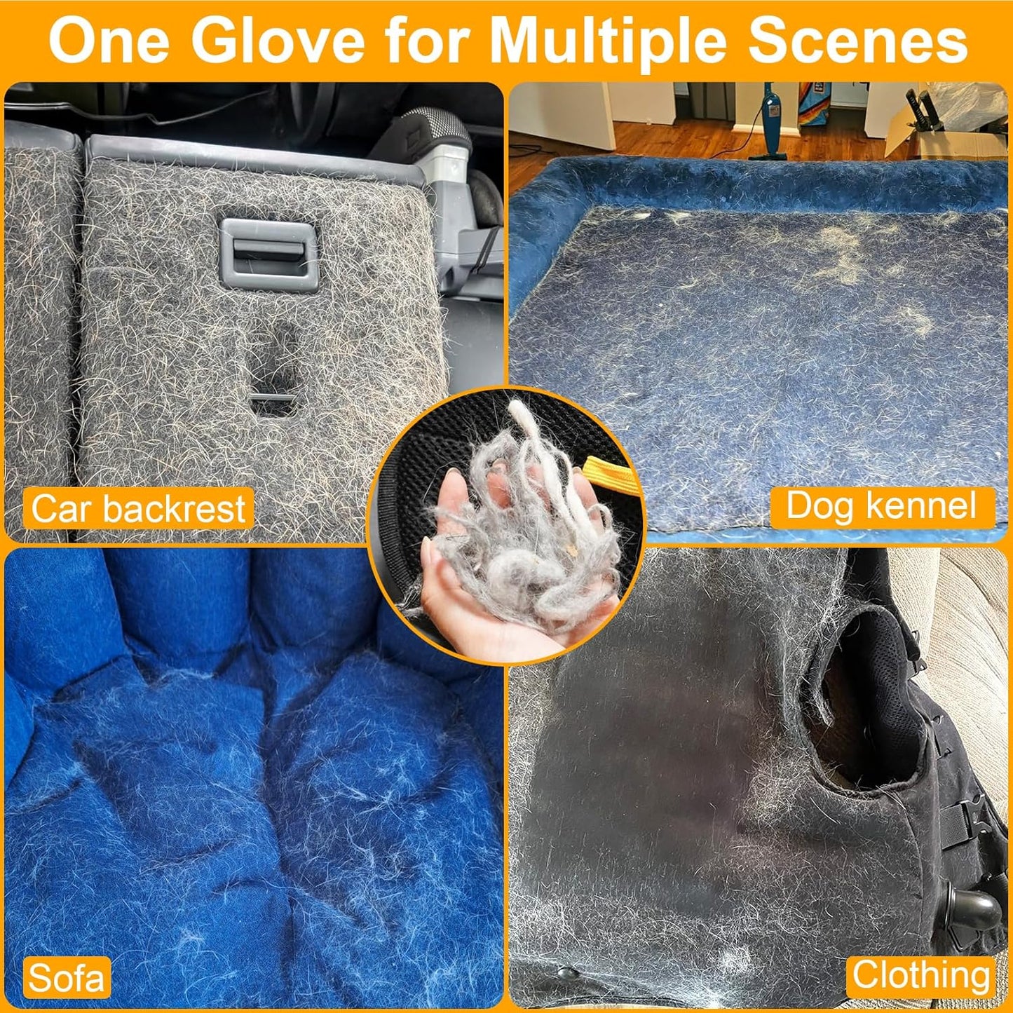 🎁BUY 1 GET 1 FREE🔥Gloves for hair removal of animals🐱🐕