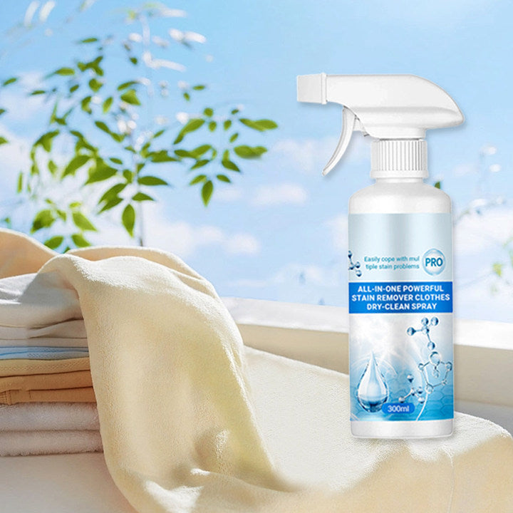 🎁🎁2025 Hot Sale 50% OFF💥All-in-One Powerful Stain Remover Clothes Dry-Clean Spray