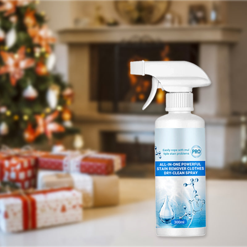 🎁🎁2025 Hot Sale 50% OFF💥All-in-One Powerful Stain Remover Clothes Dry-Clean Spray