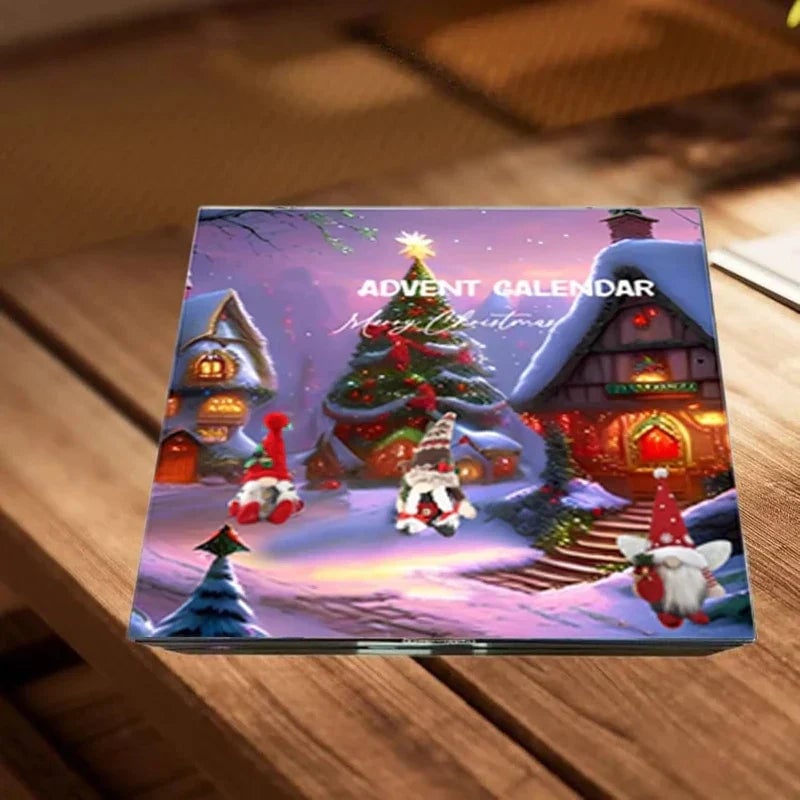 🎄 60% OFF NOW! 🎁 2025 Christmas Gnome Advent Calendar - 24 Surprise Doors with Festive Treats, Perfect Holiday Countdown for Kids & Families 🧙♂️✨