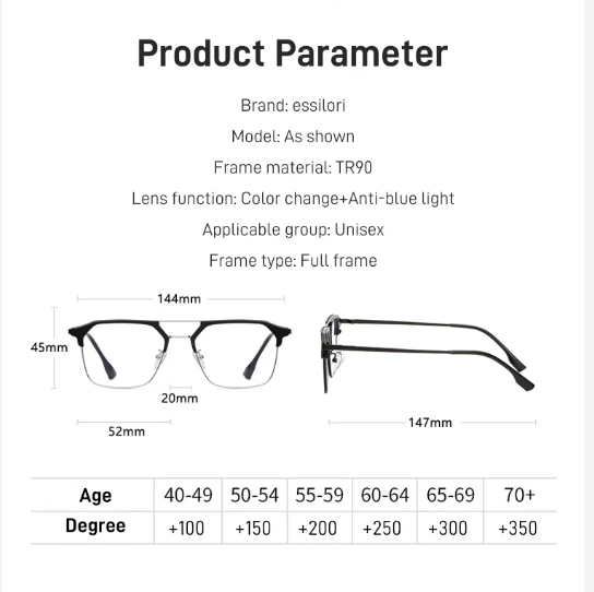 🔥HOT SALE 50% OFF🔥Fashion Anti-blue Light Reading Glasses