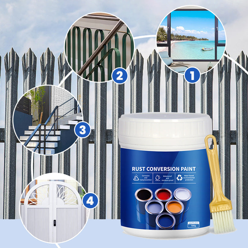 🔥2025 Hot Sale🔥Weatherproof Rust Converter Paint for Metal