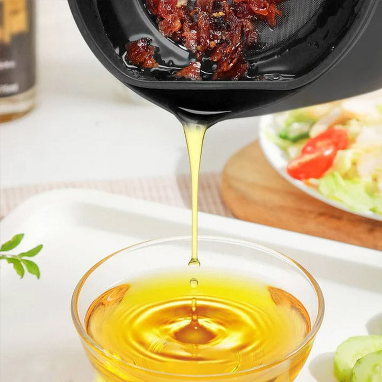 🎁Hot sale ✨ 304 Stainless Steel Kitchen Oil Jar 🌟
