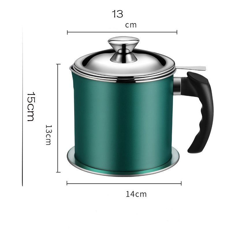 🎁Hot sale ✨ 304 Stainless Steel Kitchen Oil Jar 🌟