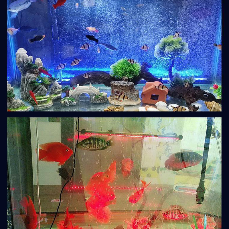 💖💡Dreamy Aquarium Light🌈 LED Aquarium Colorful Air Bubble Light - Illuminate Your Underwater World, Add Vivid Fun!