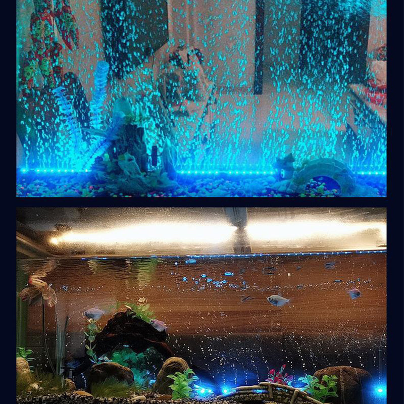 💖💡Dreamy Aquarium Light🌈 LED Aquarium Colorful Air Bubble Light - Illuminate Your Underwater World, Add Vivid Fun!