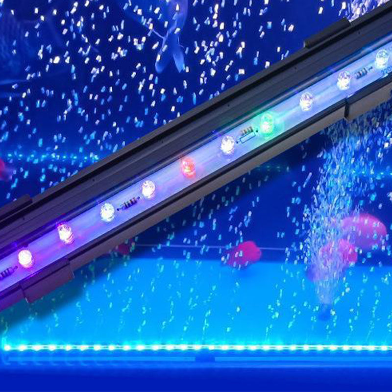 💖💡Dreamy Aquarium Light🌈 LED Aquarium Colorful Air Bubble Light - Illuminate Your Underwater World, Add Vivid Fun!