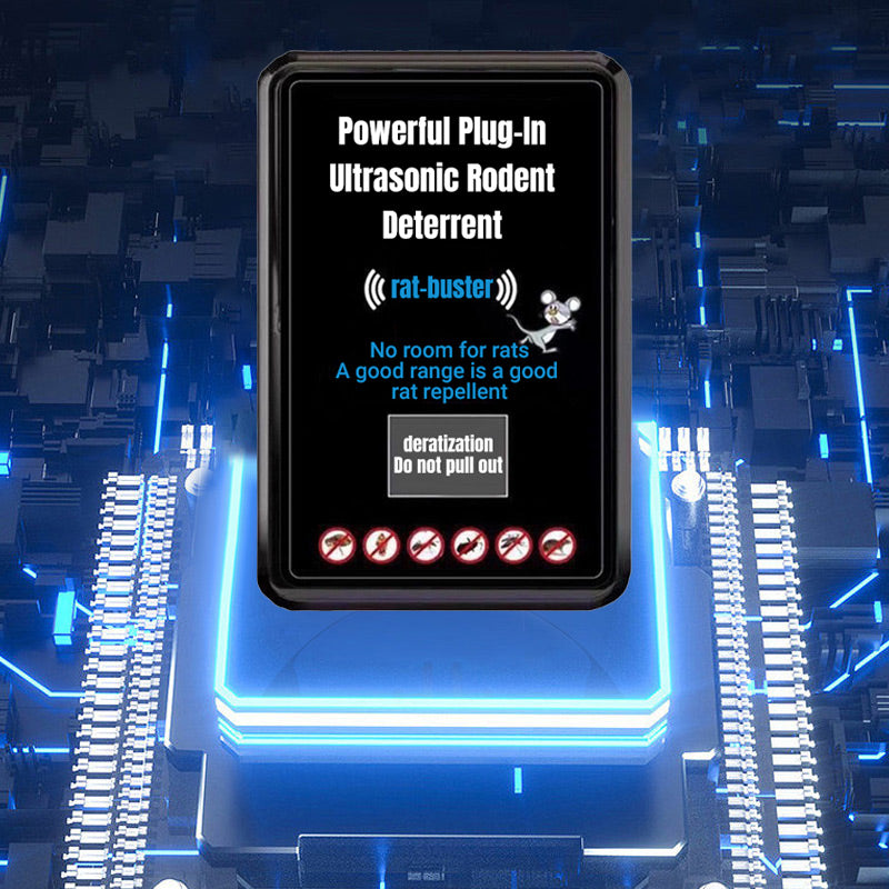 🔥This week's limited-time discount!🔥Powerful Plug-In Ultrasonic Rodent Deterrent