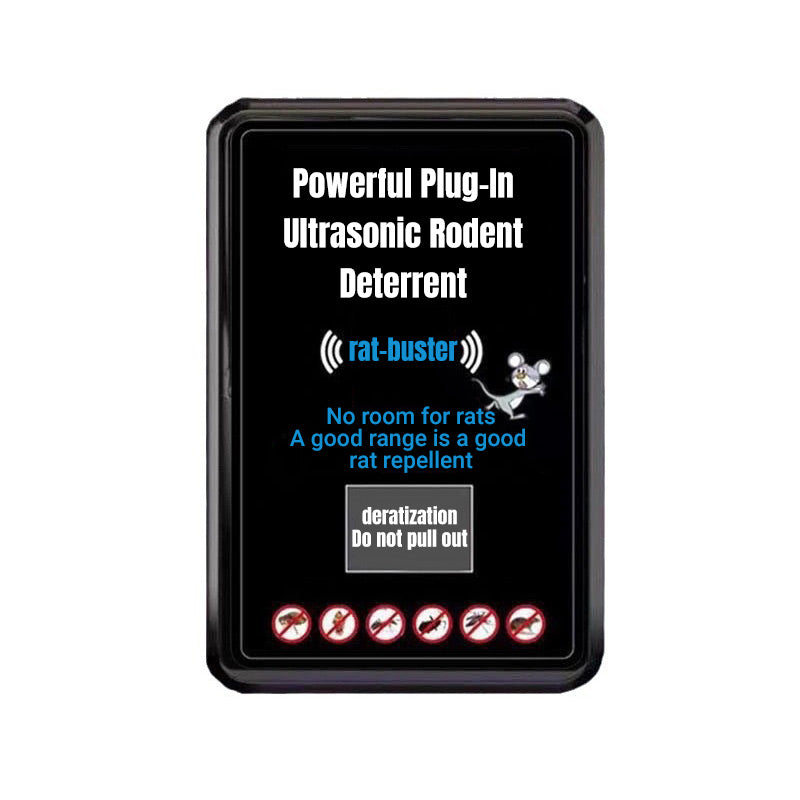 🔥This week's limited-time discount!🔥Powerful Plug-In Ultrasonic Rodent Deterrent