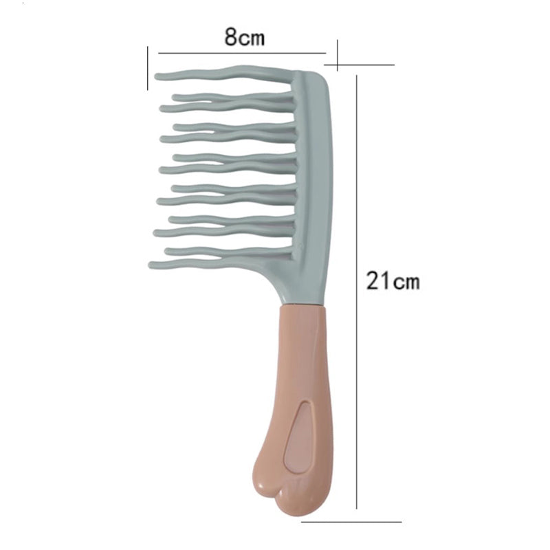 đHOT SALEđDouble-Row Detangling Comb for Curly Hair