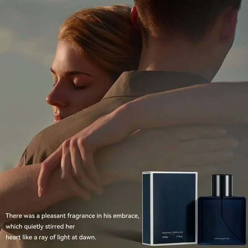🔥【2025 Marine Tech】Men’s Natural Long-Lasting Marine Perfume 🔥 | Antarctic Krill Extract | 72H Mineral-Infused Scent | Plastic-Free Packaging