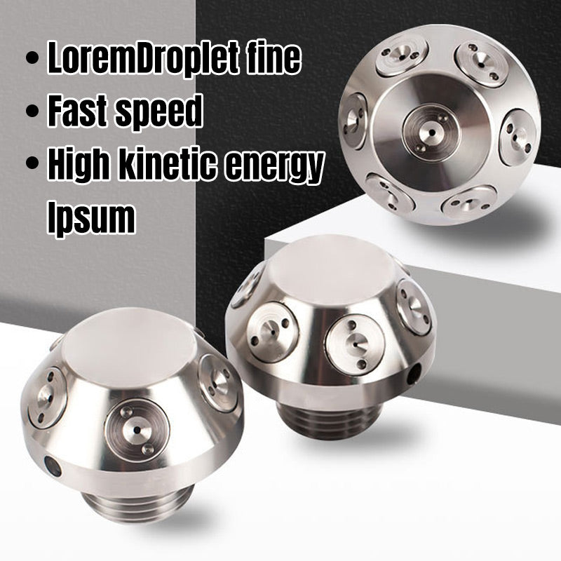 🎁Hot sale ✨Stainless Steel Fire Fighting High Pressure Nozzle