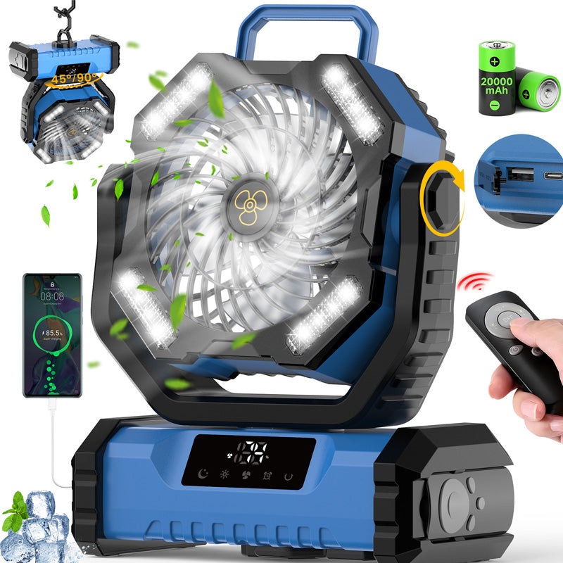 🔥 2025 Hot Sale 49% OFF🔥Portable Oscillating Fan with Remote Control