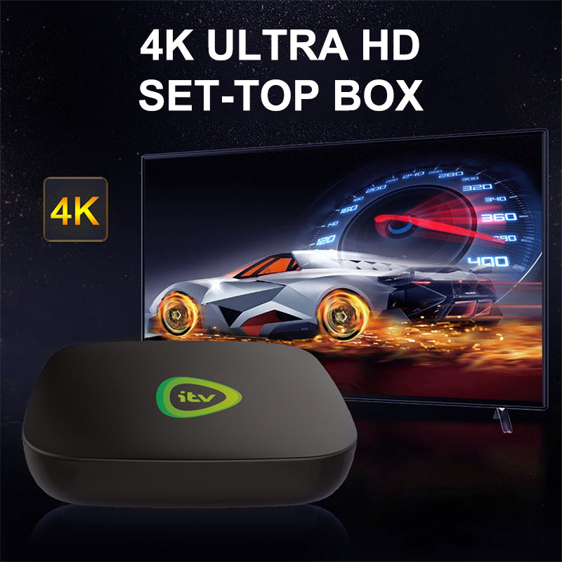 ⏳Limited time 50% off💥4K Ultra HD Set-Top Box