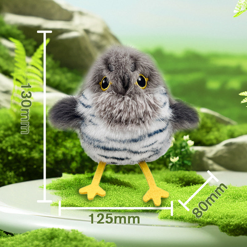 šš±Realistic bird-shaped interactive cat toy