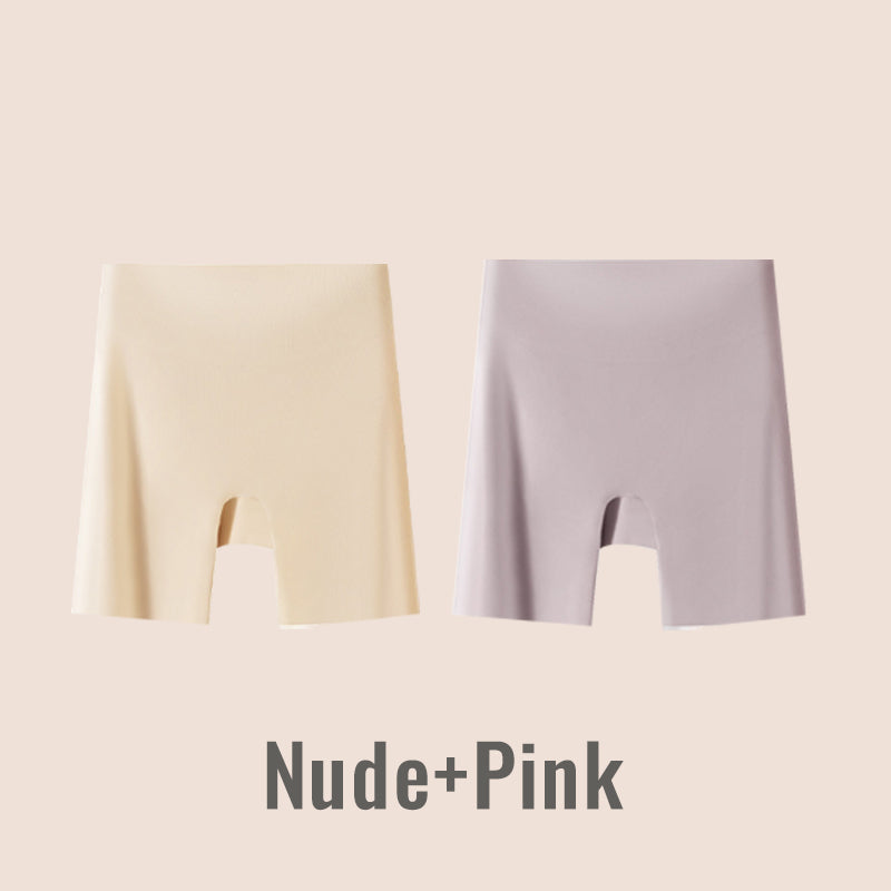 🎁2025 Hot Sale 50% OFF💥Women High-waist Ice Silk Underwear with Tummy-control Hip-lifting