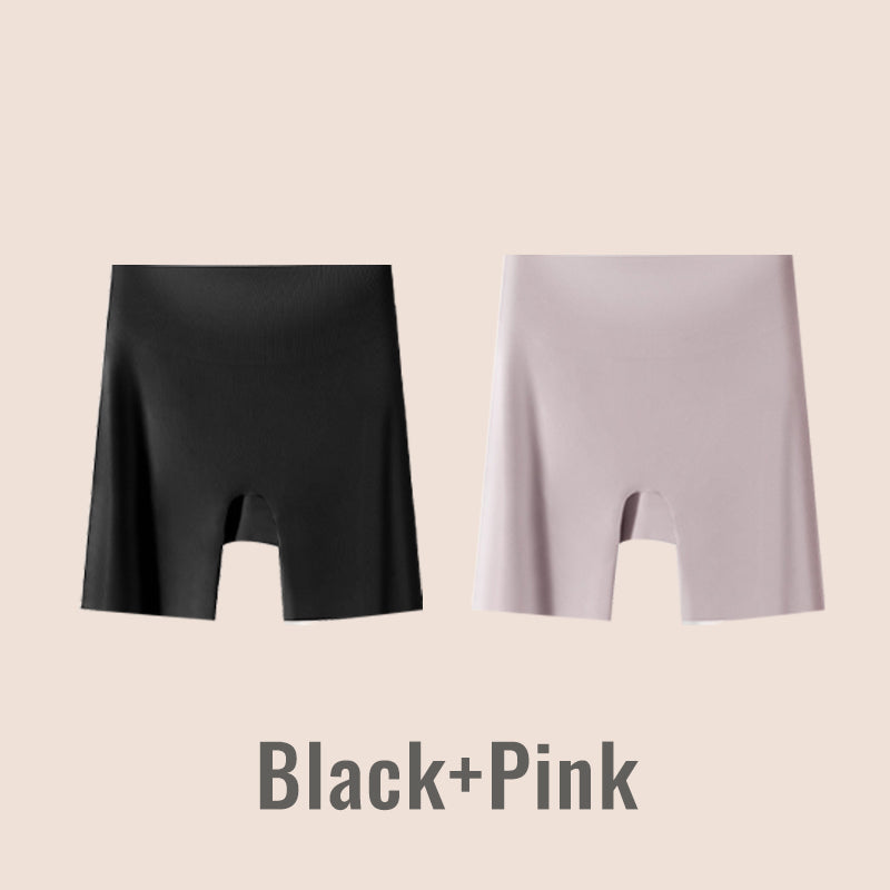 🎁2025 Hot Sale 50% OFF💥Women High-waist Ice Silk Underwear with Tummy-control Hip-lifting