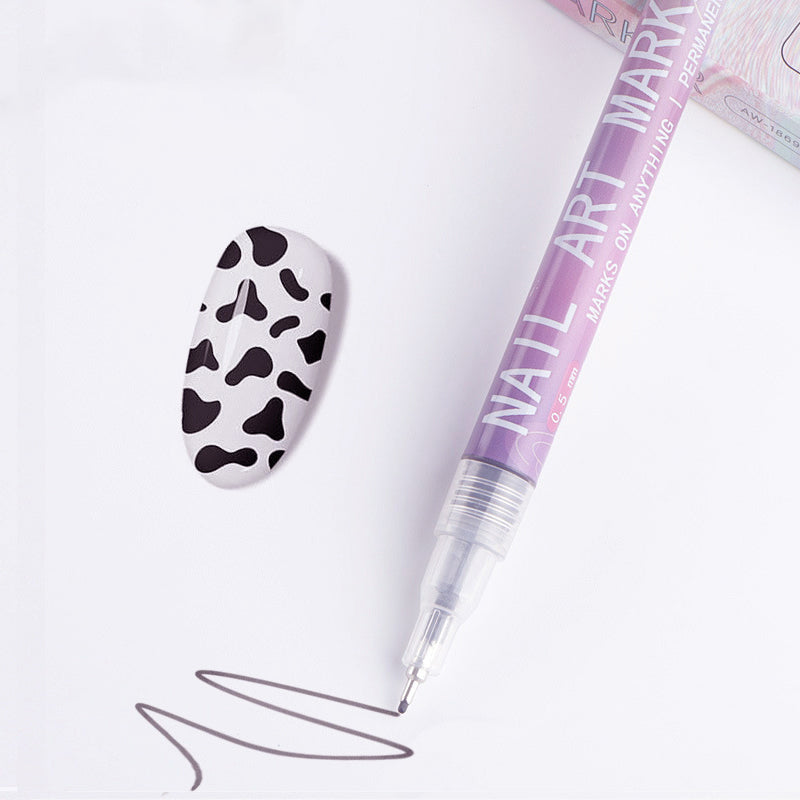 💥 BUY 2 GET 1 FREE! 🎁 50% OFF ⏳ 12 Colors Nail Art Pens Set – Create Beautiful & Precise Designs ✨