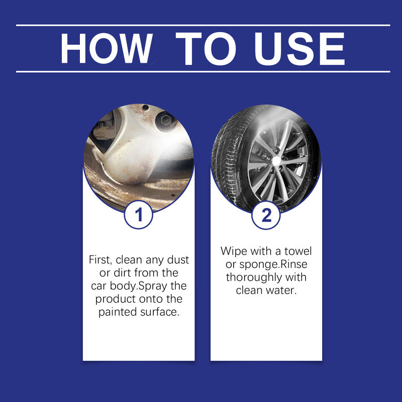 š«Buy 2 Get 1 Freeš«All-in-One Powerful Rust Remover Spray For Cars