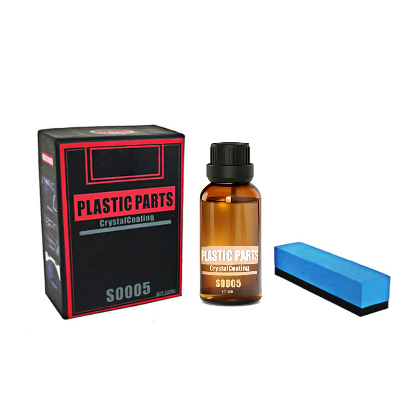 🥳2026 HOT SALE🥳💞50K+ SOLD!💥🚗✨ 50% OFF! Car Plastic Restorer – Crystal coating transforms faded trims to deep black. Hydrophobic shield repels rain & UV. Non-greasy, streak-free finish. 🛡️🌧️