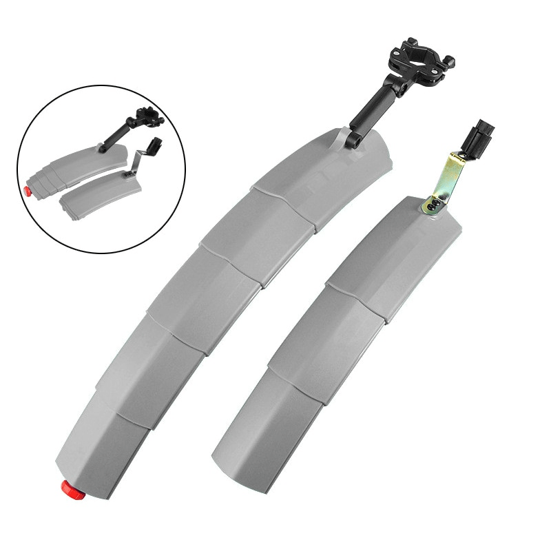 ✨The "Adulting" Mudguard: 2-in-1 Telescopic Shield + Safety Light! 🚨✨ (No More Mud Suits)
