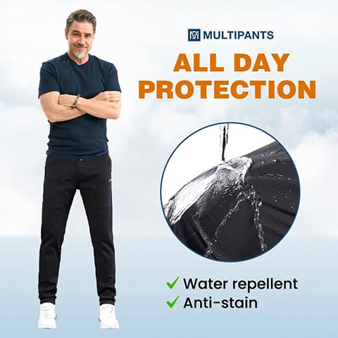 🔥2025 HOT SALE 🥰 MultiPants – High Stretch Multi-pocket Durable Cargo Pants