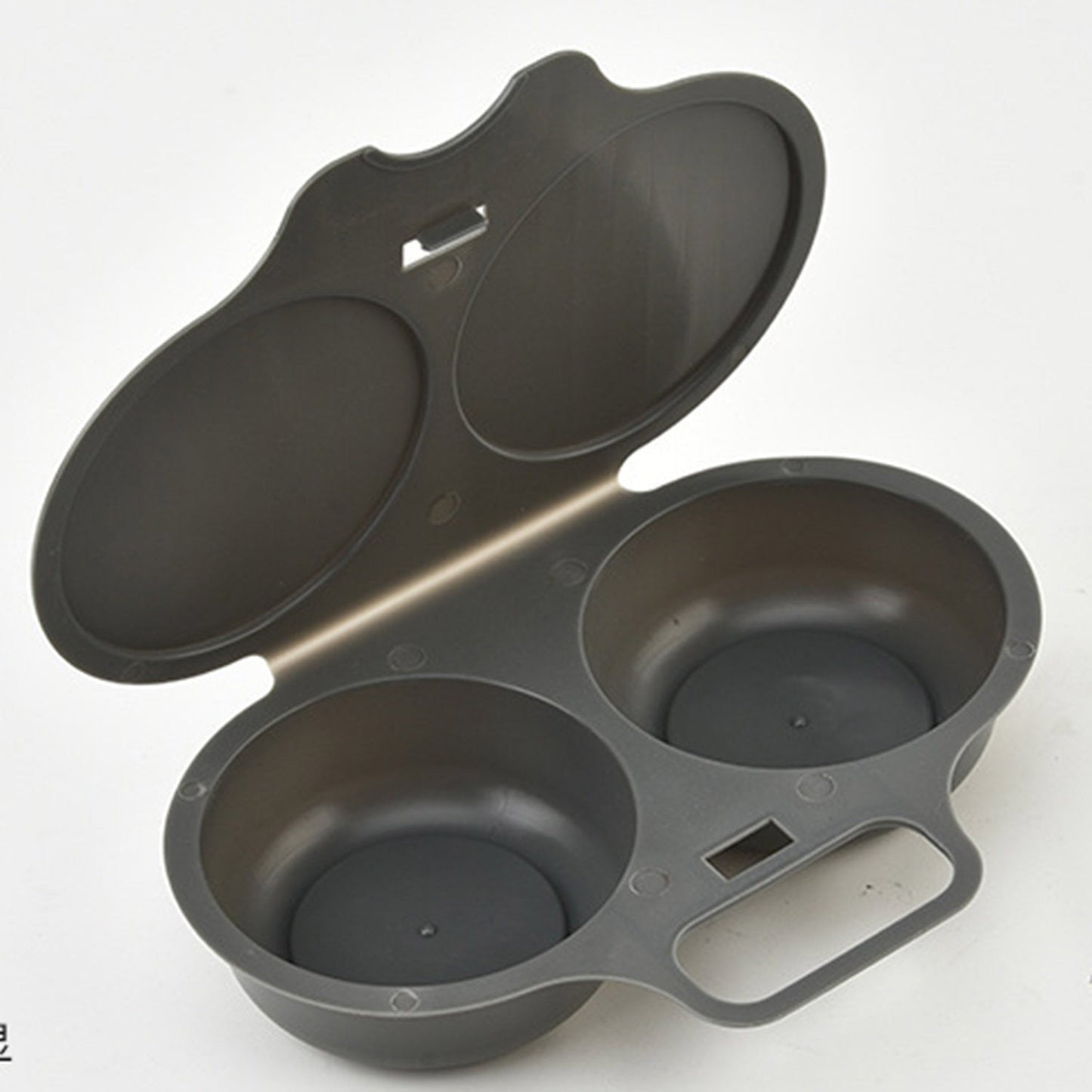 🥳2026 HOT SALE🥳💞50K+ SOLD! 🥗🎁 50% OFF! Microwave Egg Poacher——Dual‑cavity, non‑stick & easy clean. Healthier than frying – stock up & save! 🏠✅