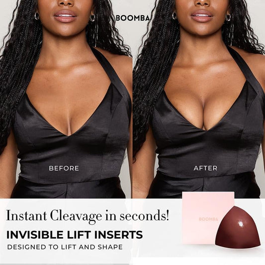💕LAST DAY SALE ONLY ＄19.99!!💕OUFALI Lift Inserts for Bras – Lightly Padded, Double-Sided Adhesive👙 Reusable, Washable • Natural Lift • Seamless Under Clothing ✨