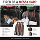 Tired of shopping bags rolling around your boot? 🚗 Grab our stylish seat hooks – 10-second install, zero clutter.