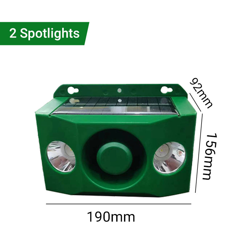 🔥HOT SALE🔥Beast Repellent Solar Warning Lights with Loud Volume