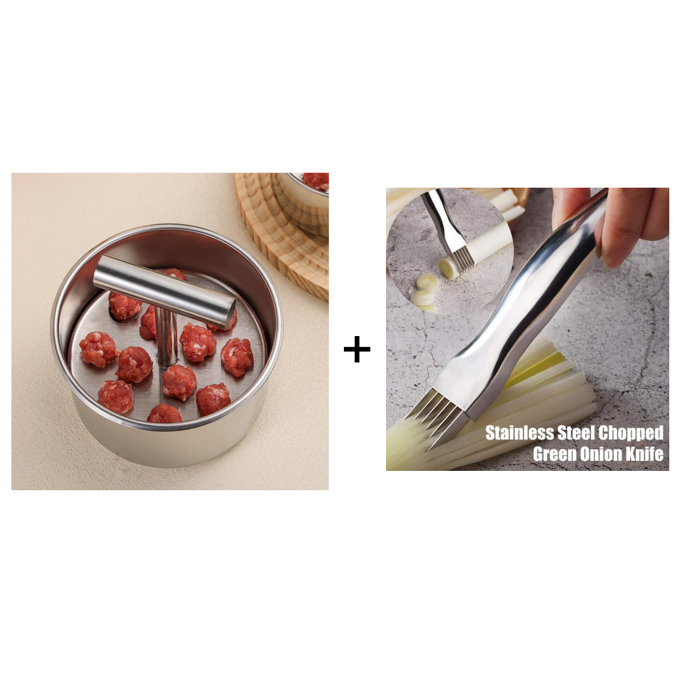 🥳HOT SALE🥳💞10K+ SOLD! 🍲 Stainless Steel Meatball Mould – Perfect Meatballs Made Easy 🍳
