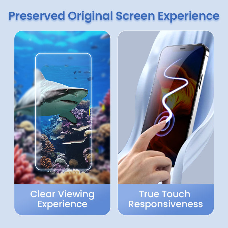 🔥Limited Time 50% OFF🔥4K HD/Anti-Peeping Tempered Glass Screen Protector with Auto Dust-elimination Installation for iPhone