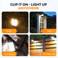🌿 Solar clip light with motion sensor – 🔥Buy 2 now, get 1 free! Perfect for gardens, balconies, and patios! 🏡✨