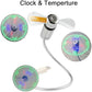 🔥2025 Hot Sale 50% OFF🔥USB Fan with LED Clock Lighting