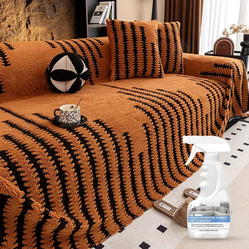 🔥50% OFF Sale!🔥🛋️ Cover Scratches & Add Warmth – Soft Plush Sofa Protector That Stays Put. Pet-Friendly & Durable